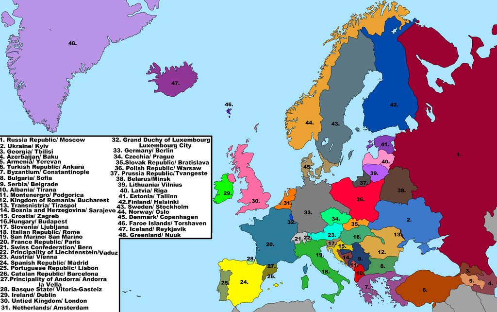 Alt Europe Nations by Thetexan151 on DeviantArt