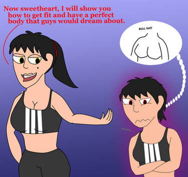 Cup difference/ Sport bra meme by drawsforever2 on DeviantArt