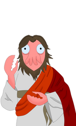 Zoidburg Jesus (no Background)