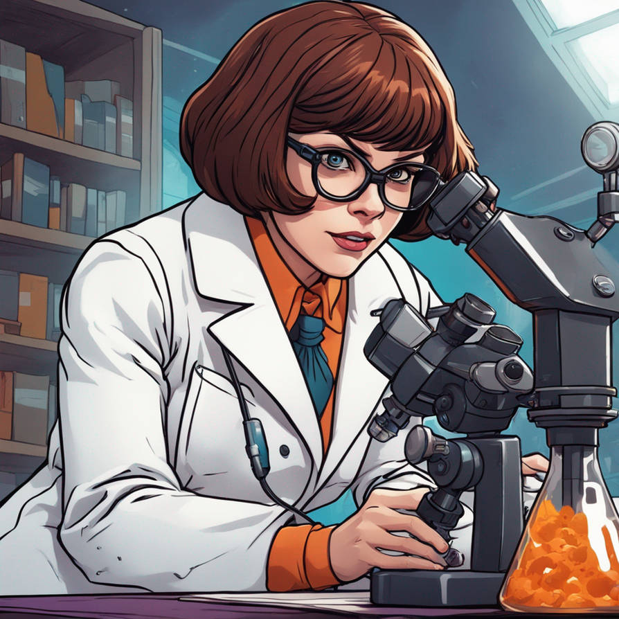Velma Dinkley - Lab research by purplebearcat on DeviantArt