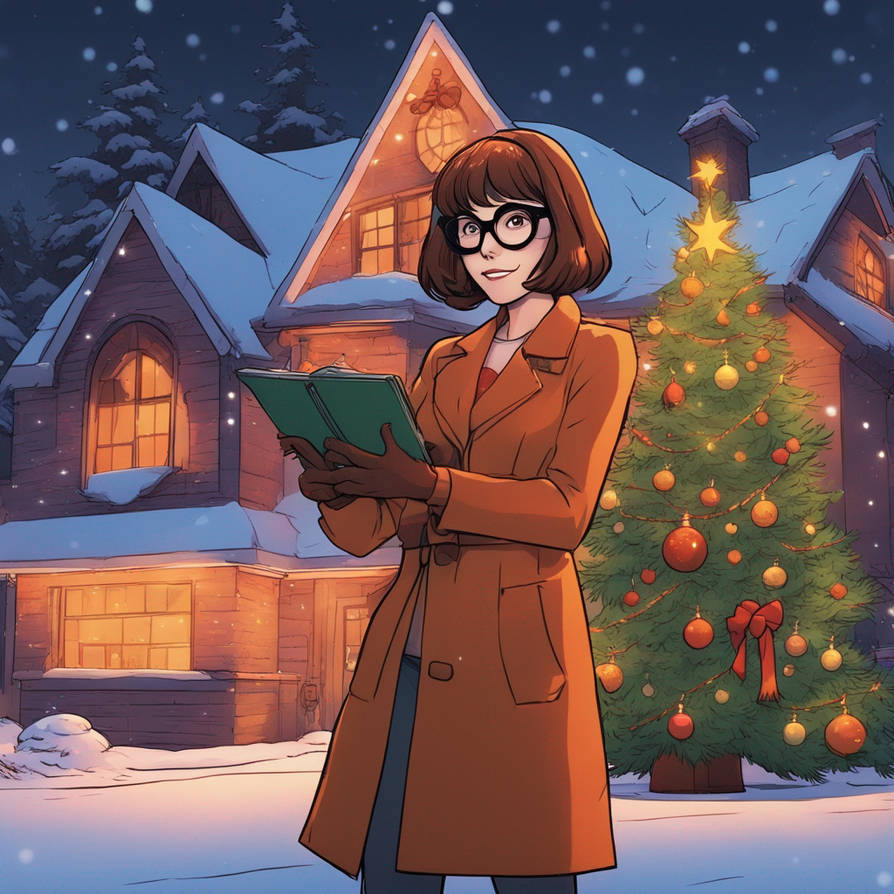 Velma Dinkley - Oh Christmas Tree by purplebearcat on DeviantArt