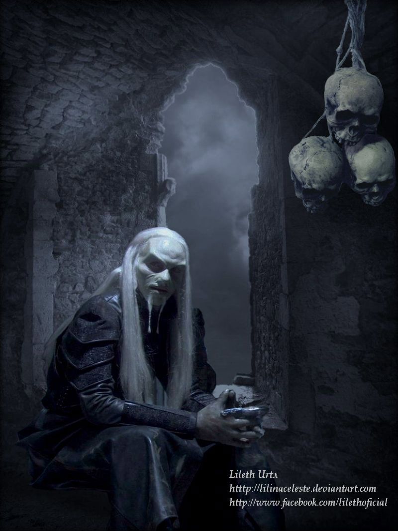 In the ruins by Lilinaceleste