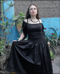 Romantic Gothic Lady by Lilinaceleste