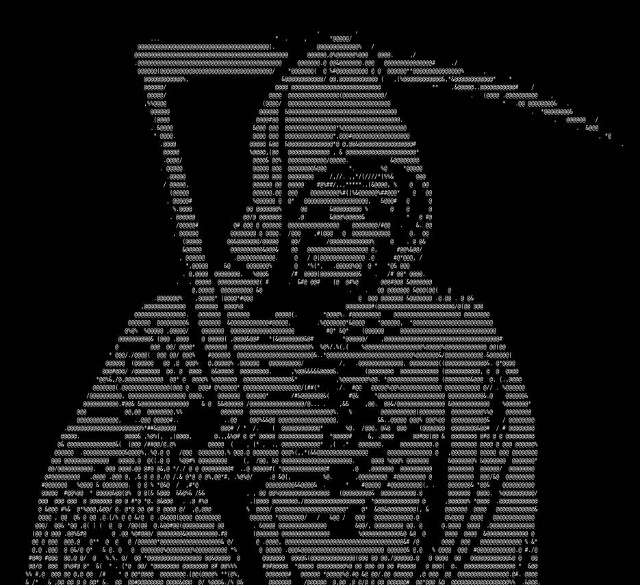 Nope Ascii Grim Reaper Ascii Art by mindless96 on DeviantArt
