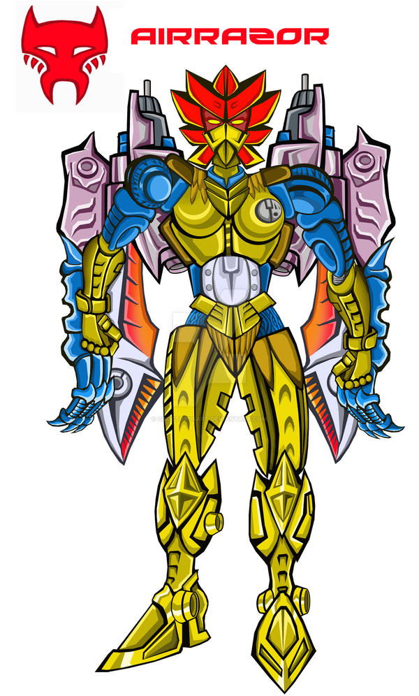 Air Razor Human Air Razor by CroctopusArt on DeviantArt
