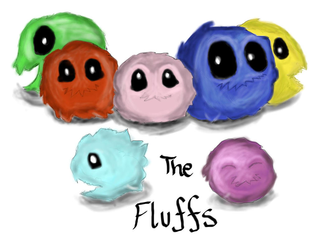 The Fluffs - Digital illustration artwork by ImagiToonConcepts on ...