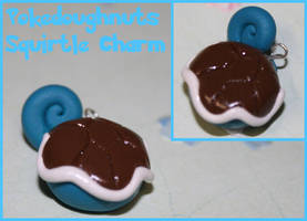 Squirtle Pokedoughnut Charm