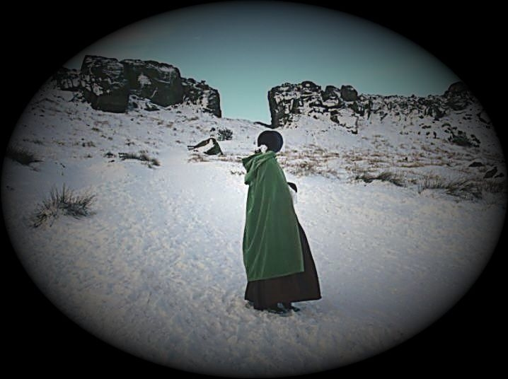 Jane Eyre on the moors