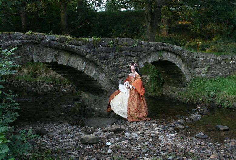 Wycoller pack horse Bridge