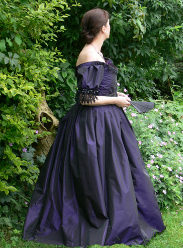 Victorian evening gown