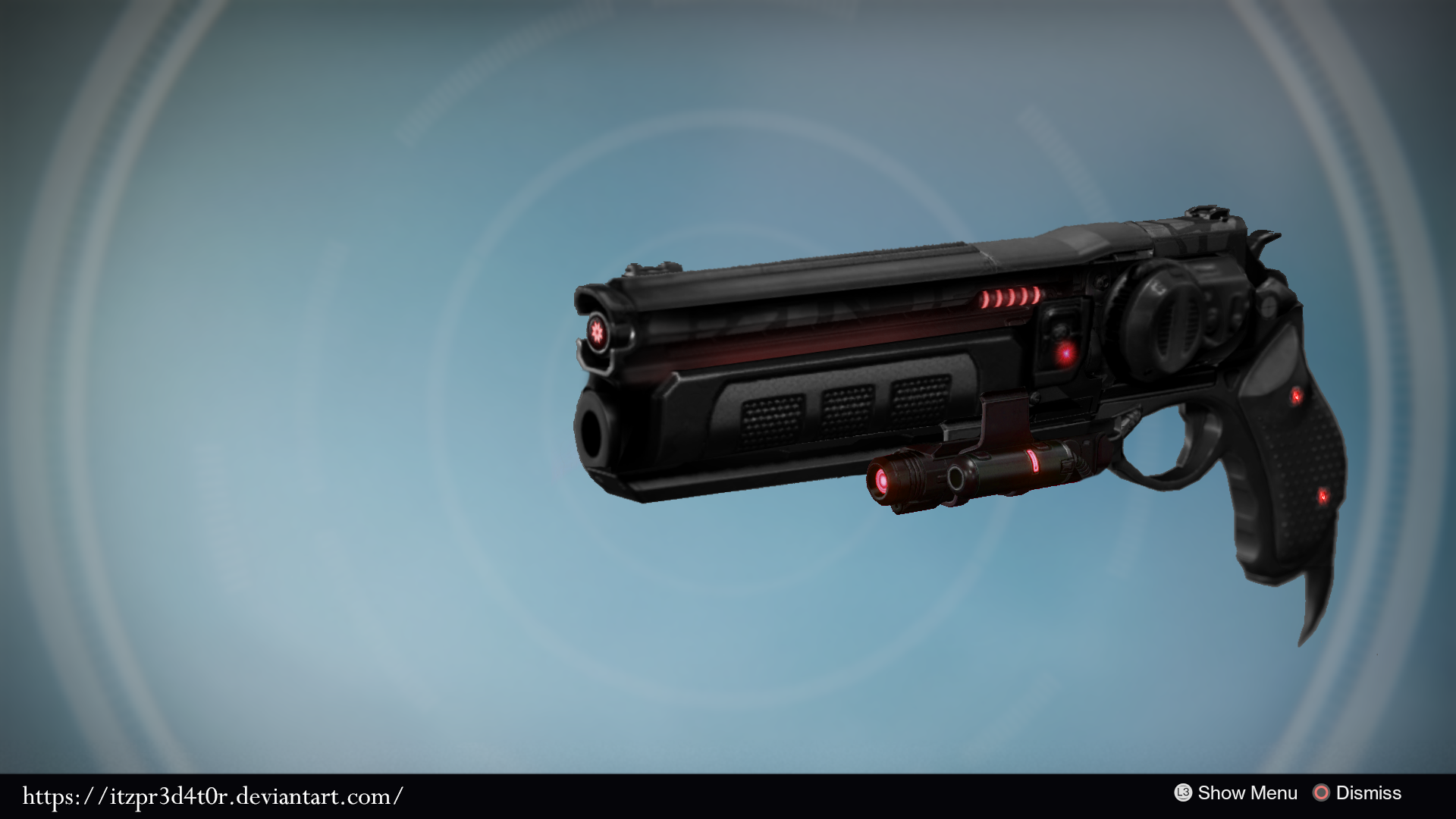 Torment exotic handcannon concept