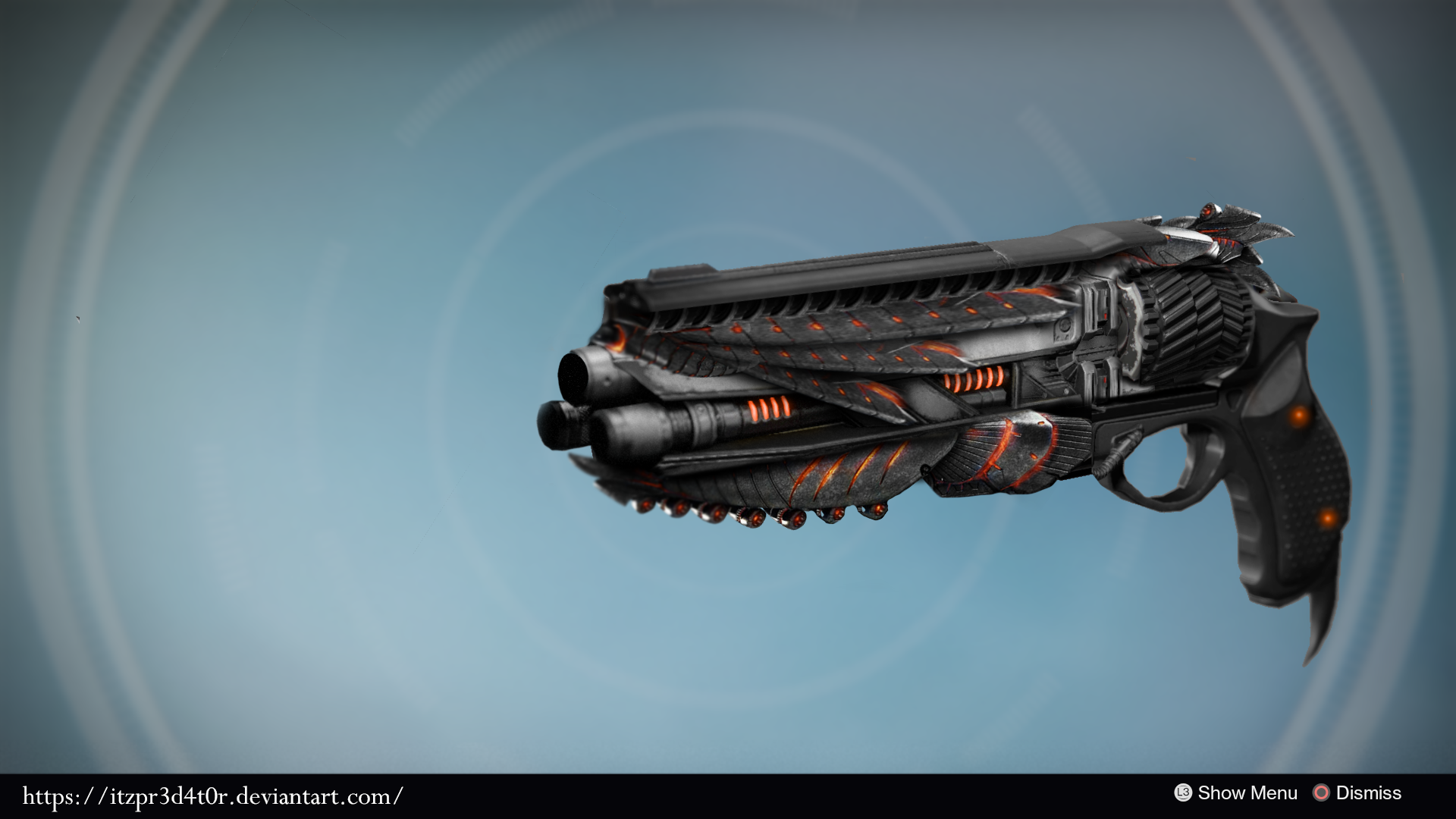 Calamity exotic hand cannon concept