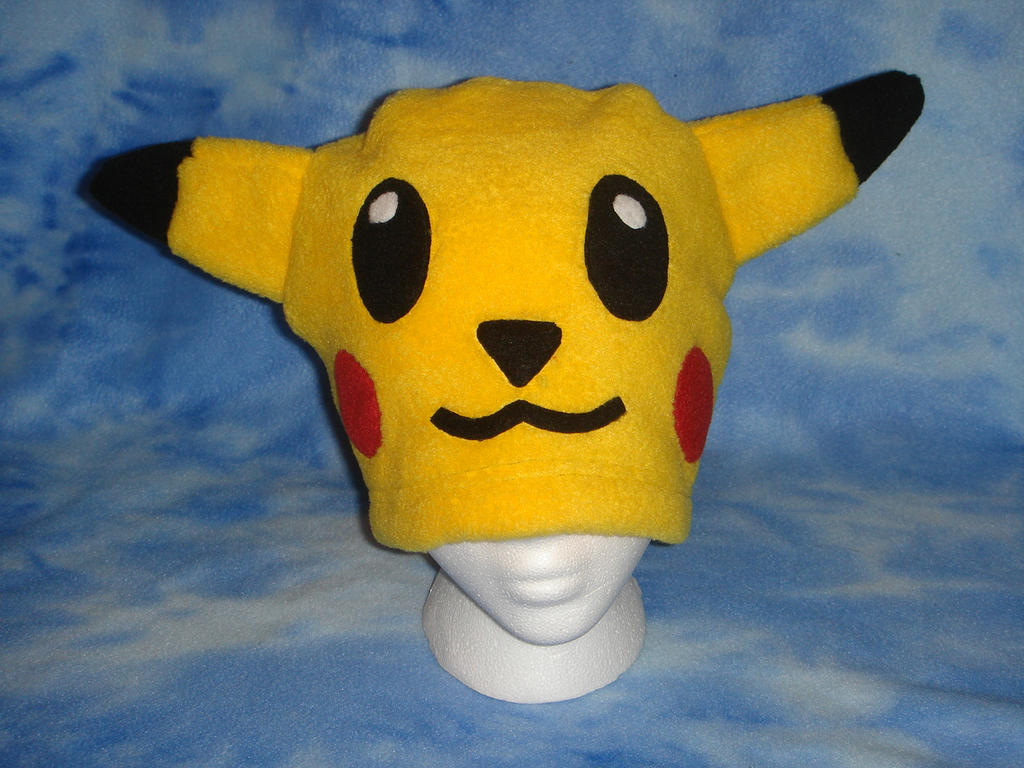 Yellow Pikachu Hat Pokemon Ani