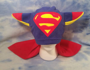 Superman Fox Hat with Cape