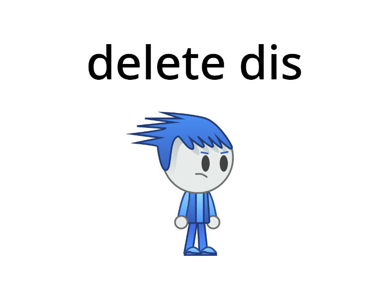 delete dis by Angel0815aeso8 on DeviantArt
