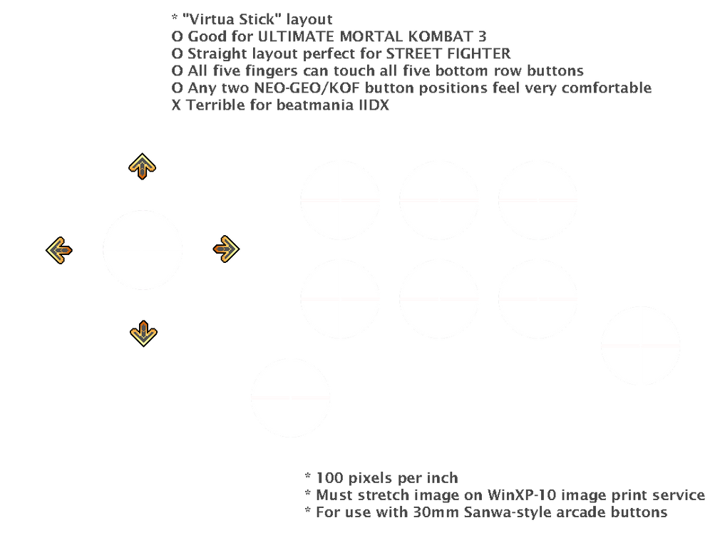 Noir Layout NGO Arcade Stick Layout 2: Virtua Stick 1 by GabeDDRWatcher on DeviantArt