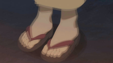 Anime Girl In Sandals: Hana Uzaki