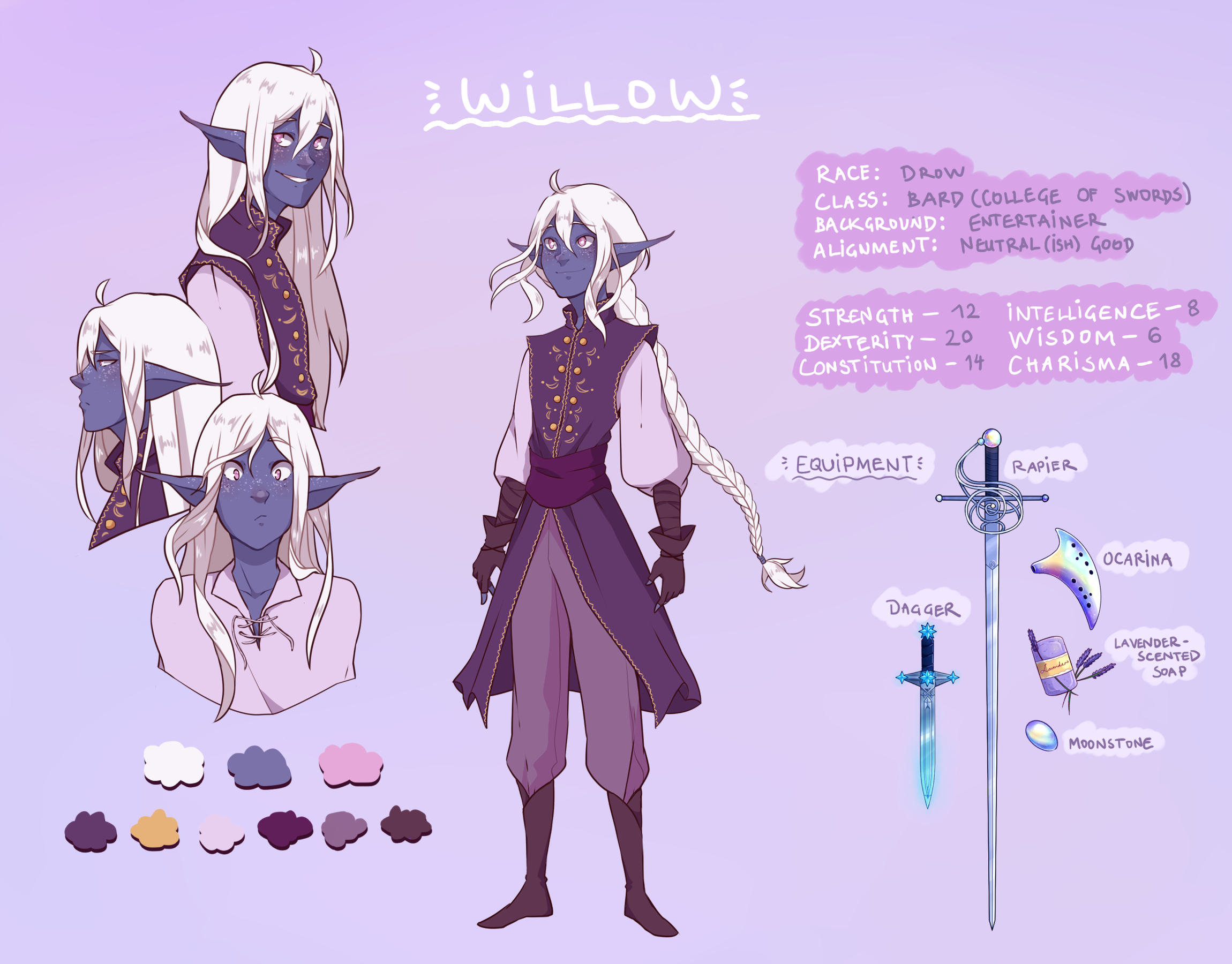 Reference Sheet by erdscheinn on DeviantArt