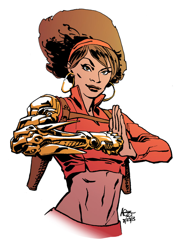 Misty Knight by ACZamudio
