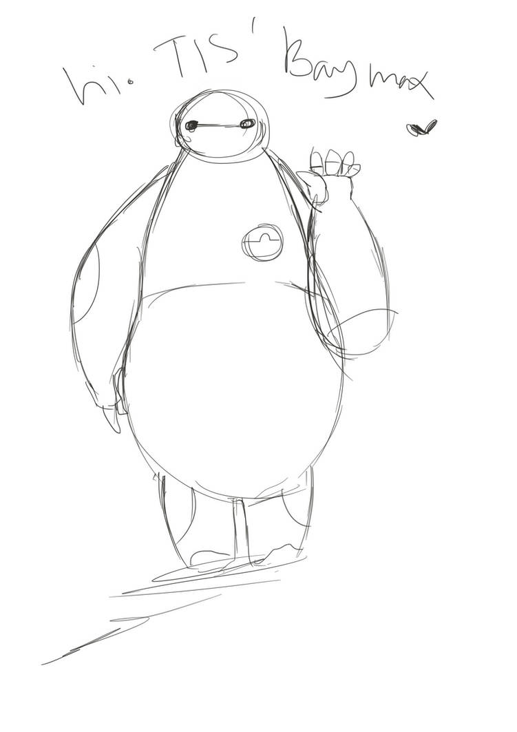 Baymax doodle