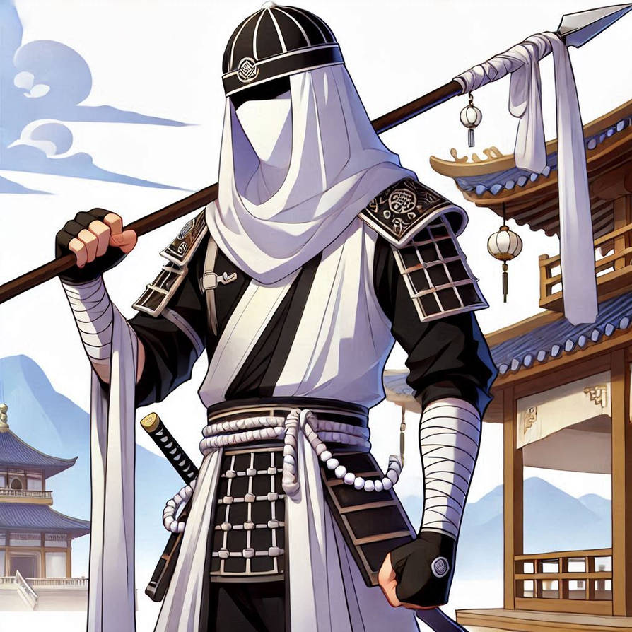 Shing Rin White Monk - Agand - Shin-Rin by FiloBeche on DeviantArt
