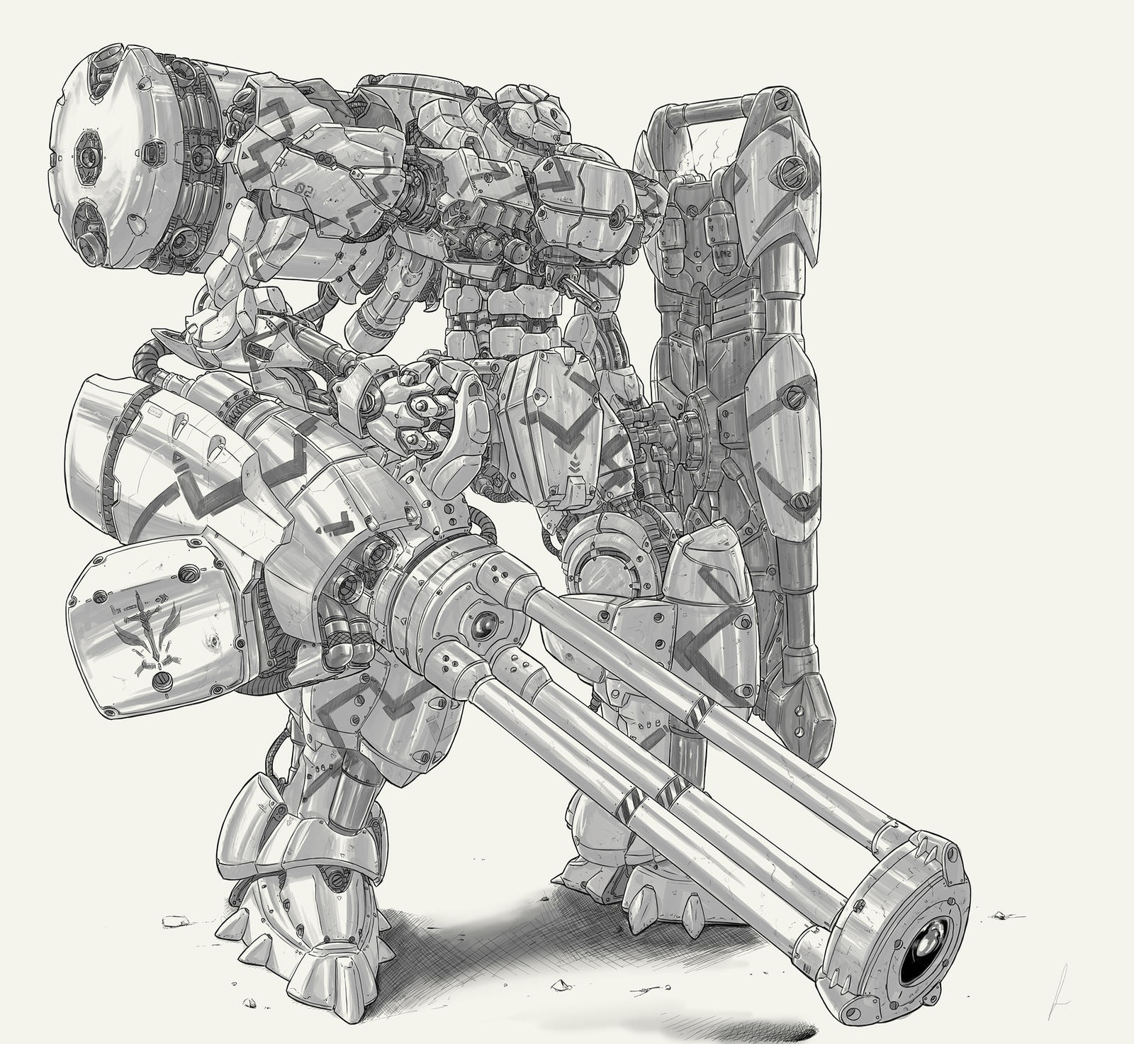 Lancer Mech. by dmaxcustom on DeviantArt