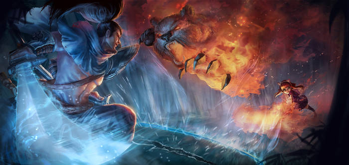 League of Legends contest - Yasuo vs. Annie