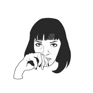 Mia Wallace Vector