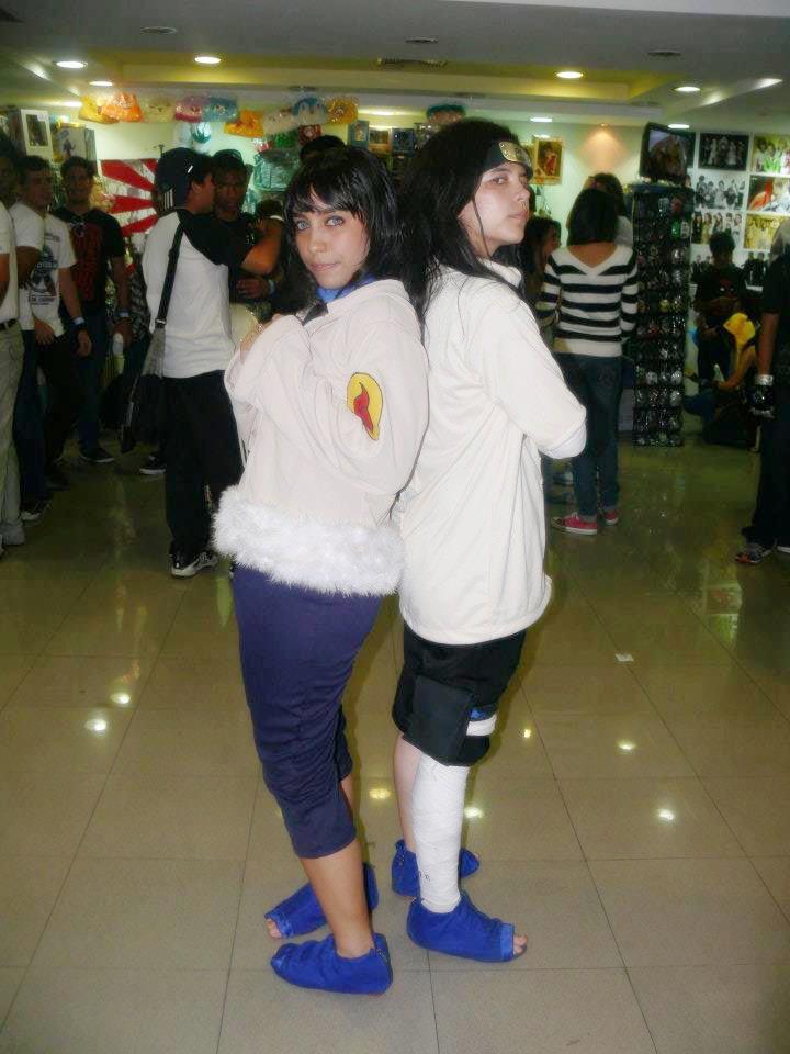 Neji Hyuga y Hinata Hyuga Cosplay