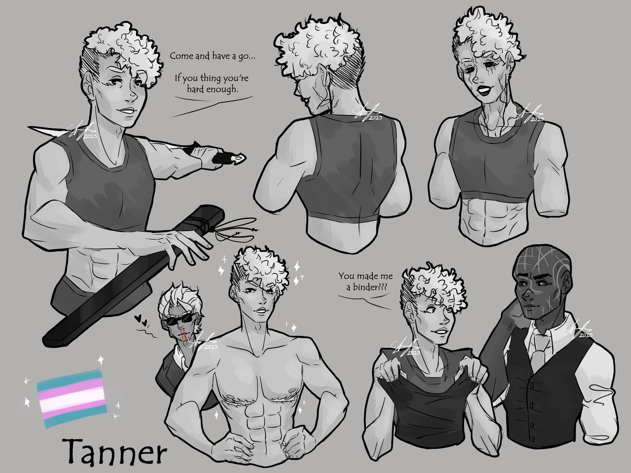 Transmasc Def Transmasc Tanith by NicStylus on DeviantArt
