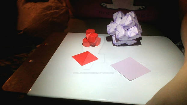 Level one origami Sponges