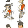 A lot of scout's in different styles