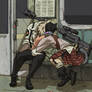 Subway nap