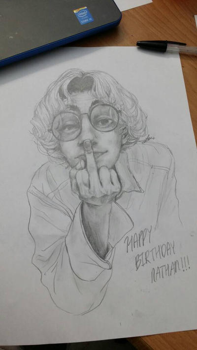 Portrait of my other friend's birthday