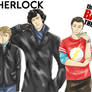 Sherlock x the Big Bang Theory