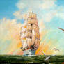 Sailing Ship -Gorch Fock-