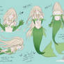 Je'hel Reinhardt - Mermaid AU Concept Art
