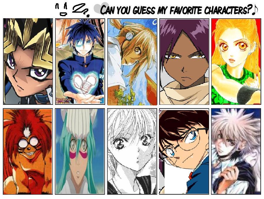 Favourite anime character meme by AmbientDays on DeviantArt Favourite anime character meme by AmbientDays on DeviantArt