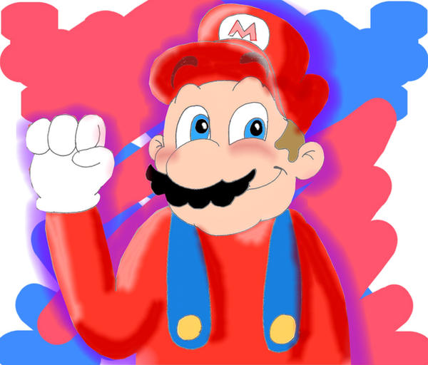 Mario Optimistic Mario Happy by balsen on DeviantArt