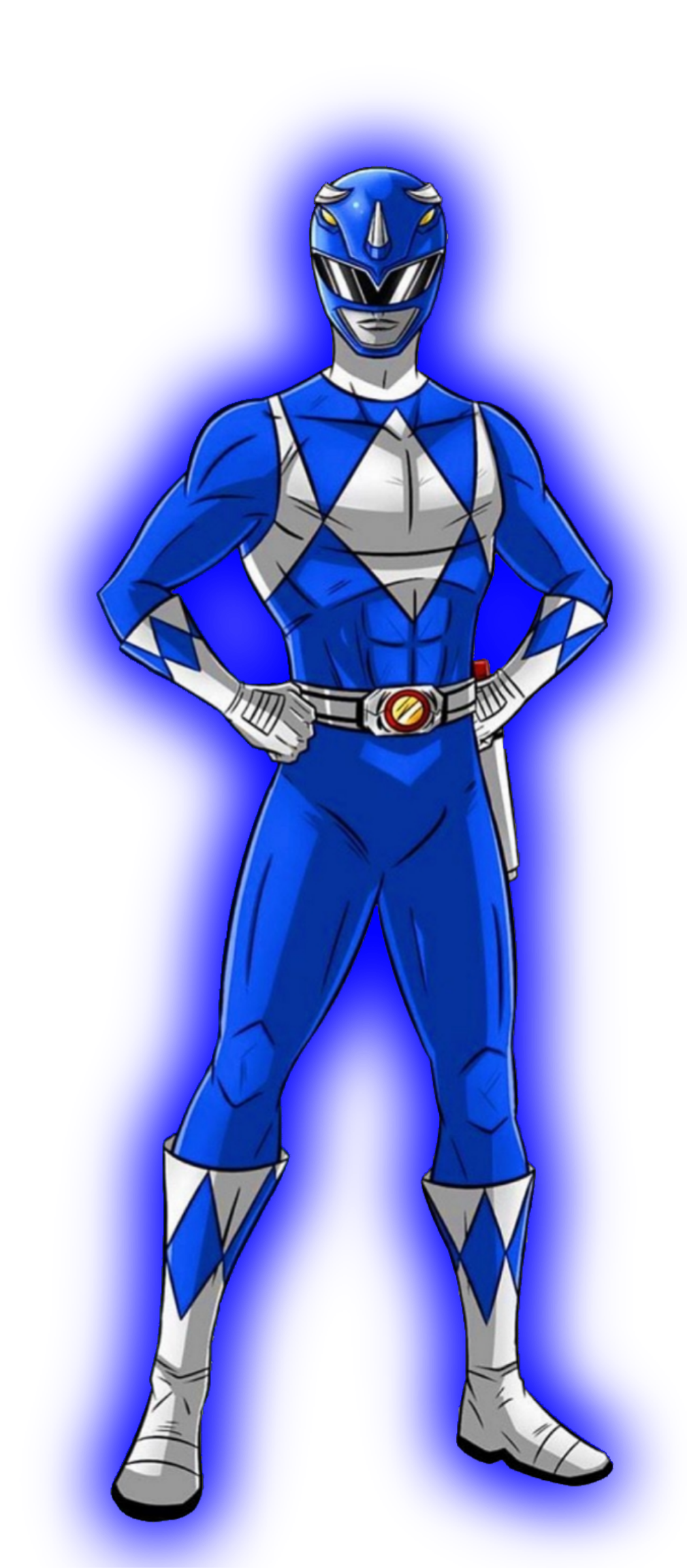 MMPR Blue Ranger Comic book by Vanhelsing1994 on DeviantArt