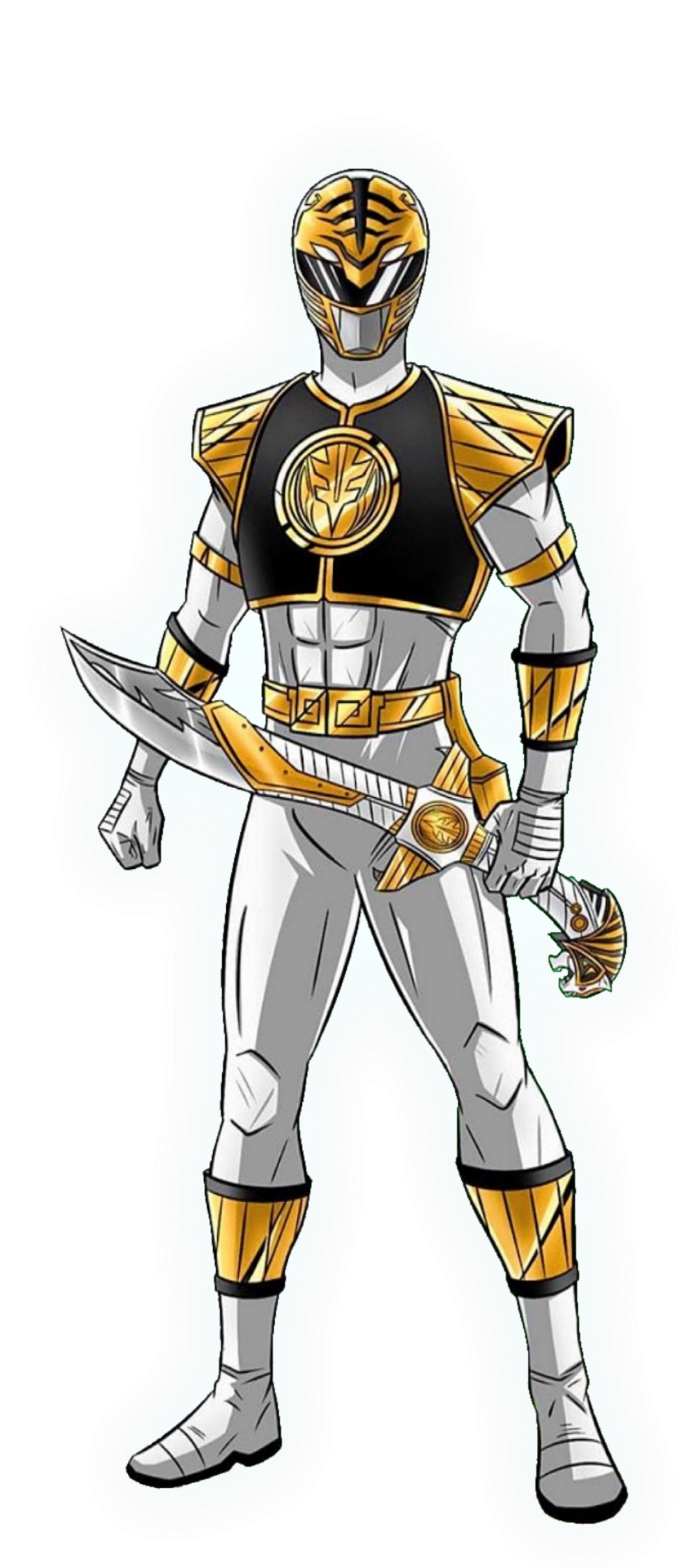 MMPR White Ranger Comic Book by Vanhelsing1994 on DeviantArt