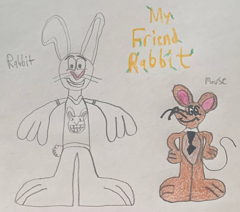 Rabbit and Mouse (My Friend Rabbit) by ali26327 on DeviantArt