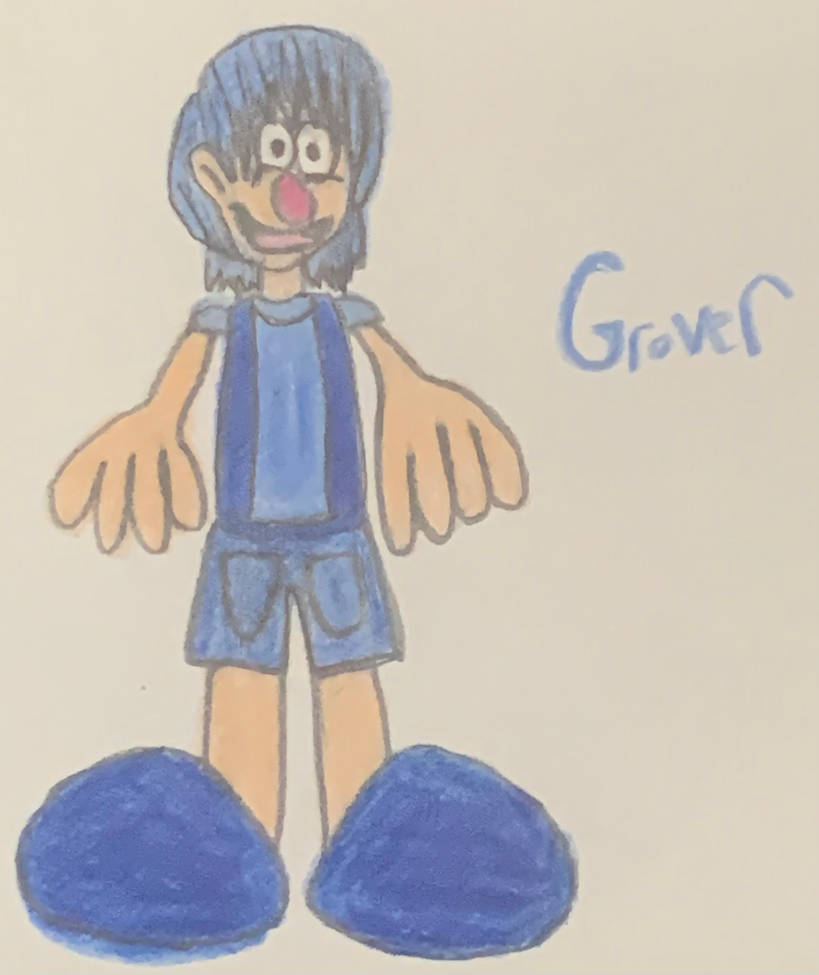 Grover (humanized) by ali26327 on DeviantArt