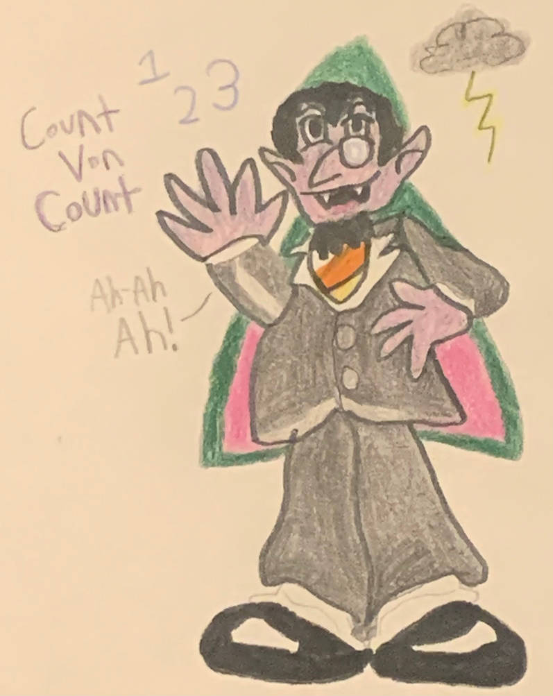 Count Von Count (in my style) by ali26327 on DeviantArt