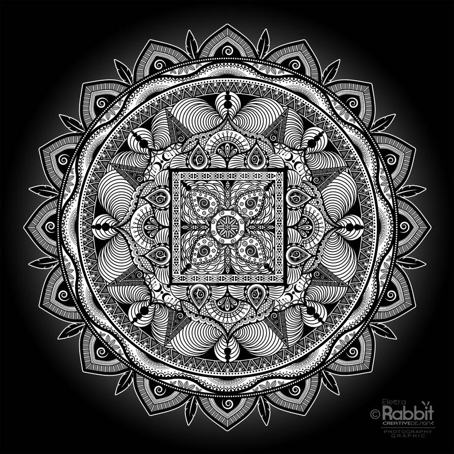 Mandala Black and White