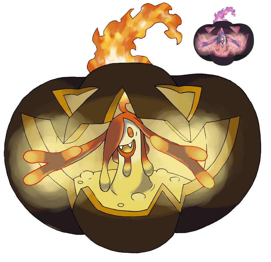 Mega Gourgeist by Hyshirey