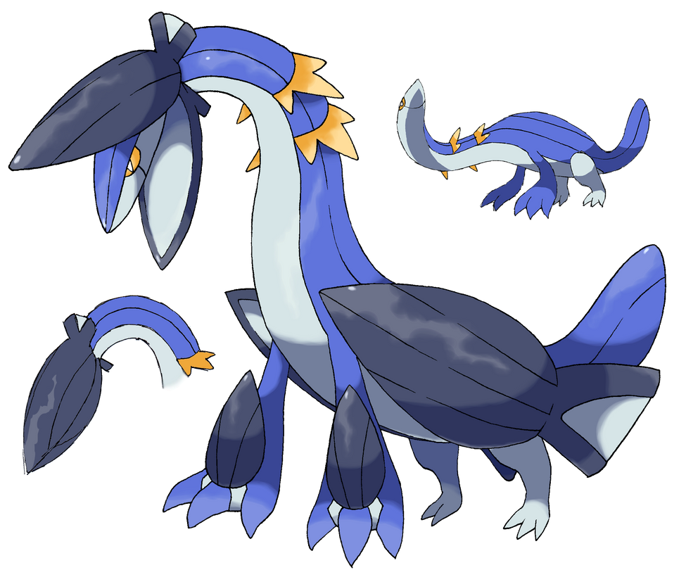 Evolution design contest: weashell by Hyshirey on DeviantArt