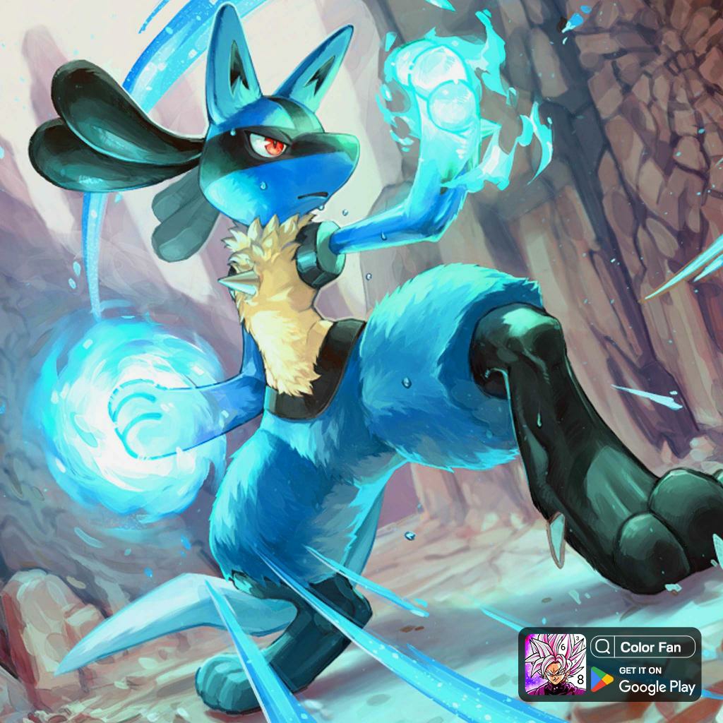 The Lucario Wallpaper by FRUITYNITE on DeviantArt