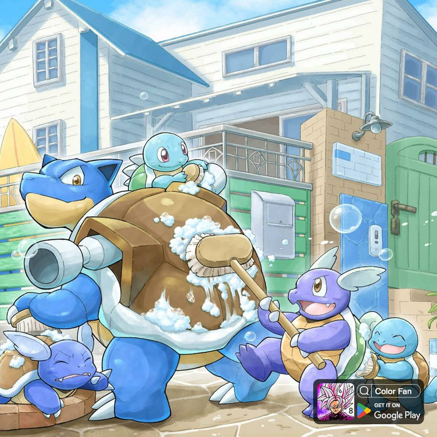 Clean Pokemon Pokemon washing simulator by wat3rfuzion on DeviantArt