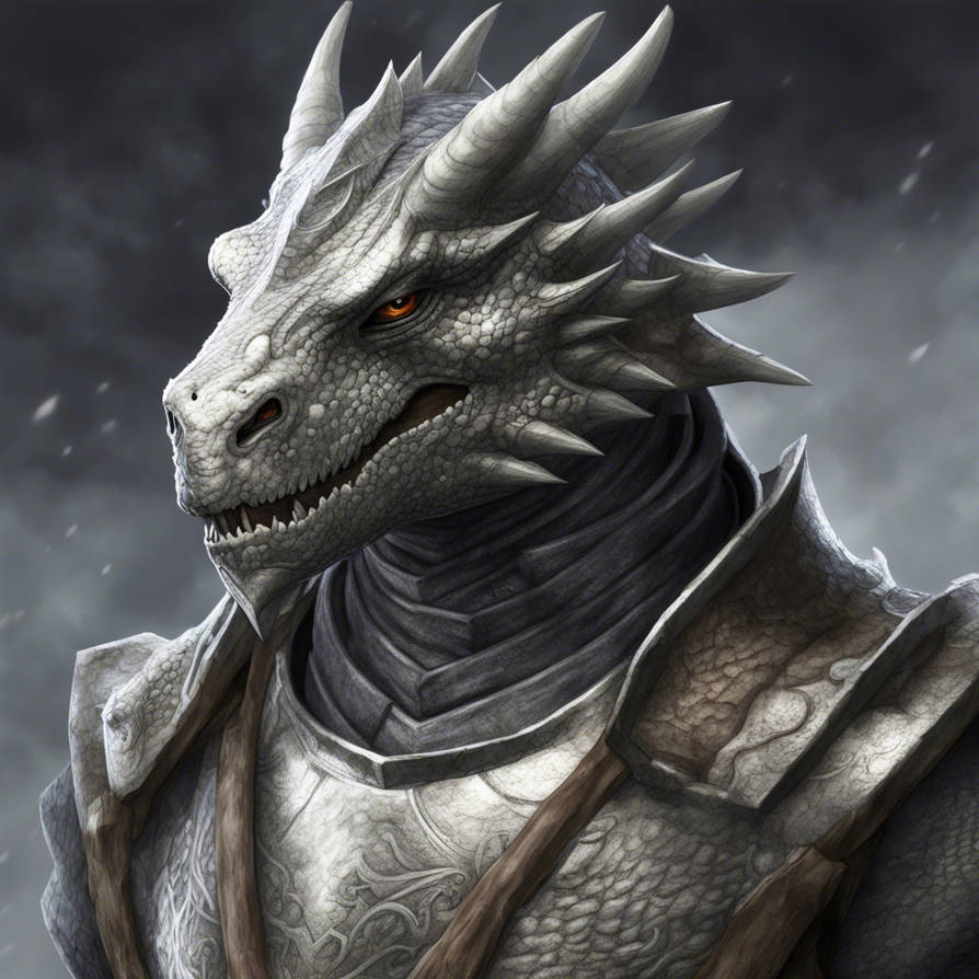Silver Dragonborn